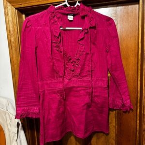 Women’s JCrew cotton blouse